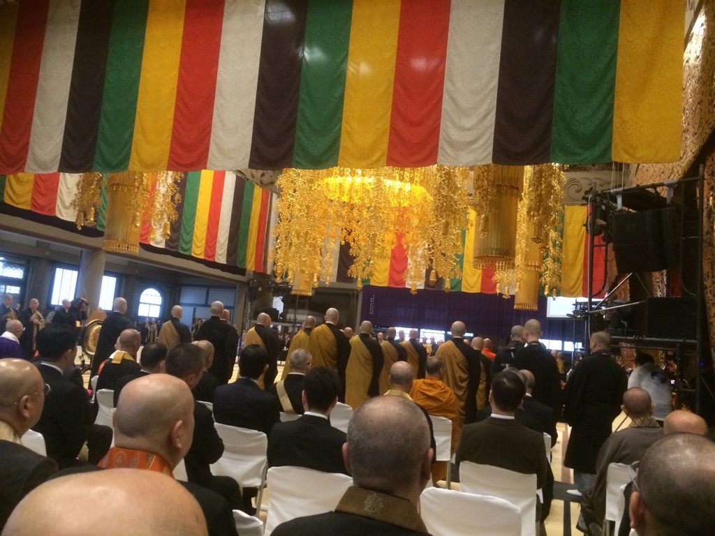 全日本仏教会主催　WFB世界仏教徒会議・全日本仏教青年会主催　仏教音楽祭に参加